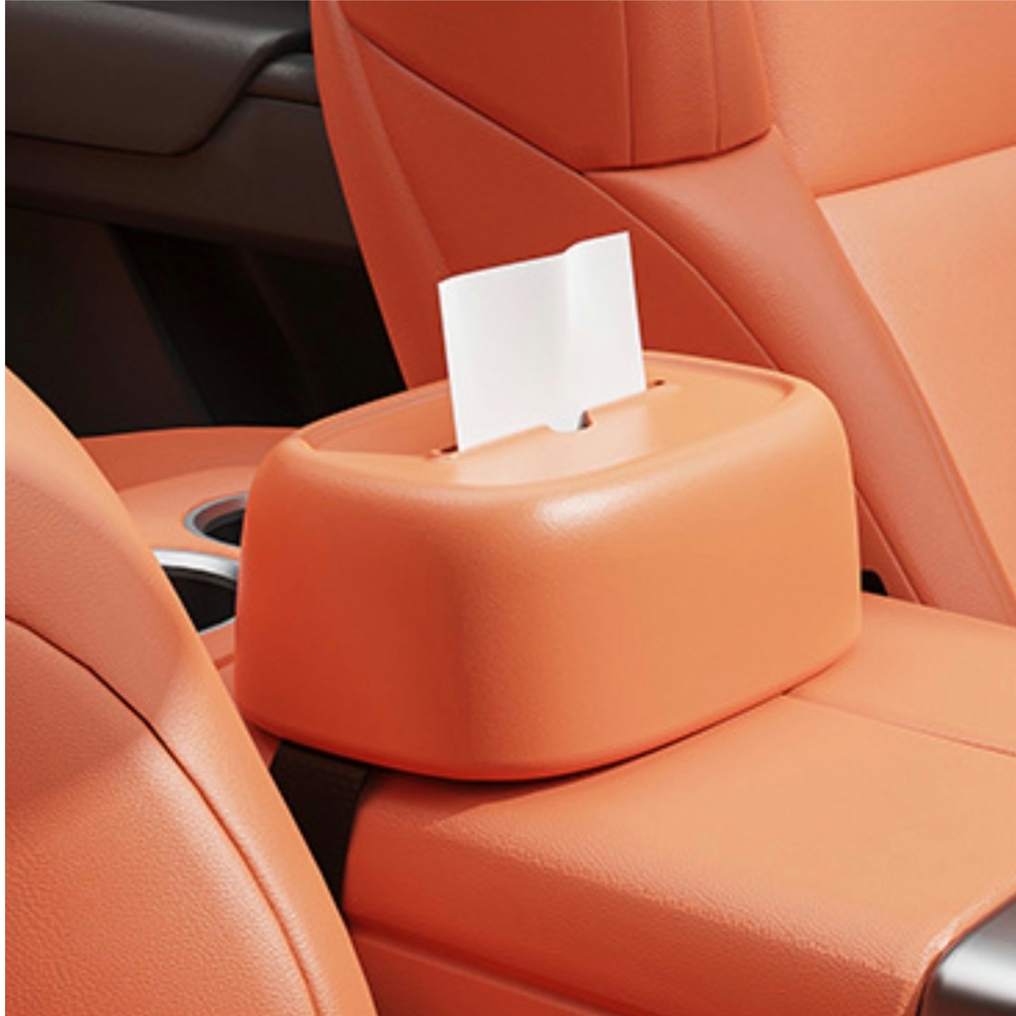 Car Tissue Box Car Armrest Box Seat Back Hanging Tissue Pack Cover Sun Visor Tissue Box Environmentally Friendly EVA Material