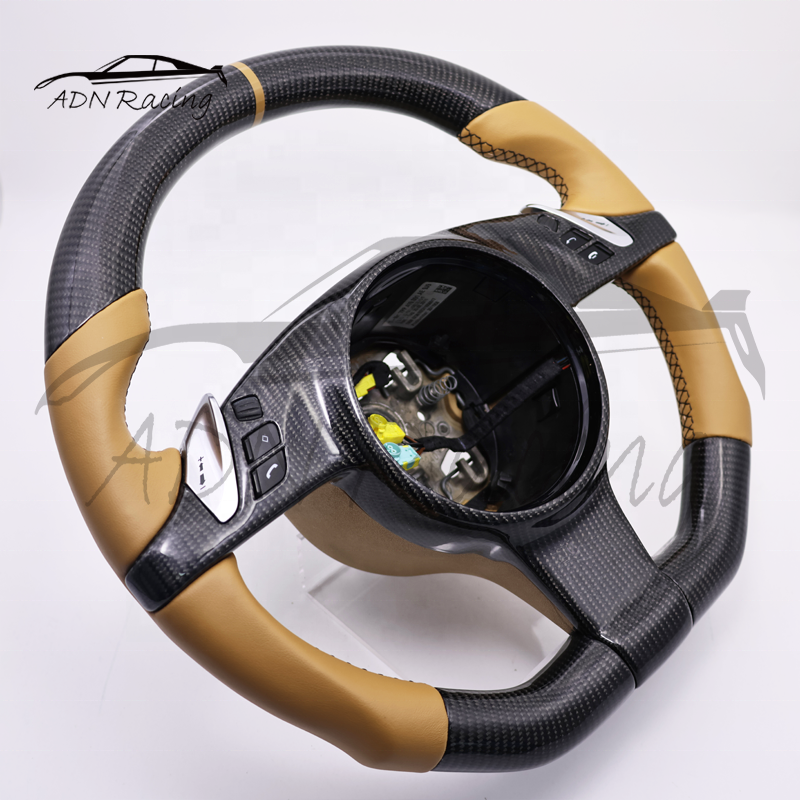 Carbon Fiber Car Steering Wheel For Porsche Cayenne Panamera 911 991 718 997
