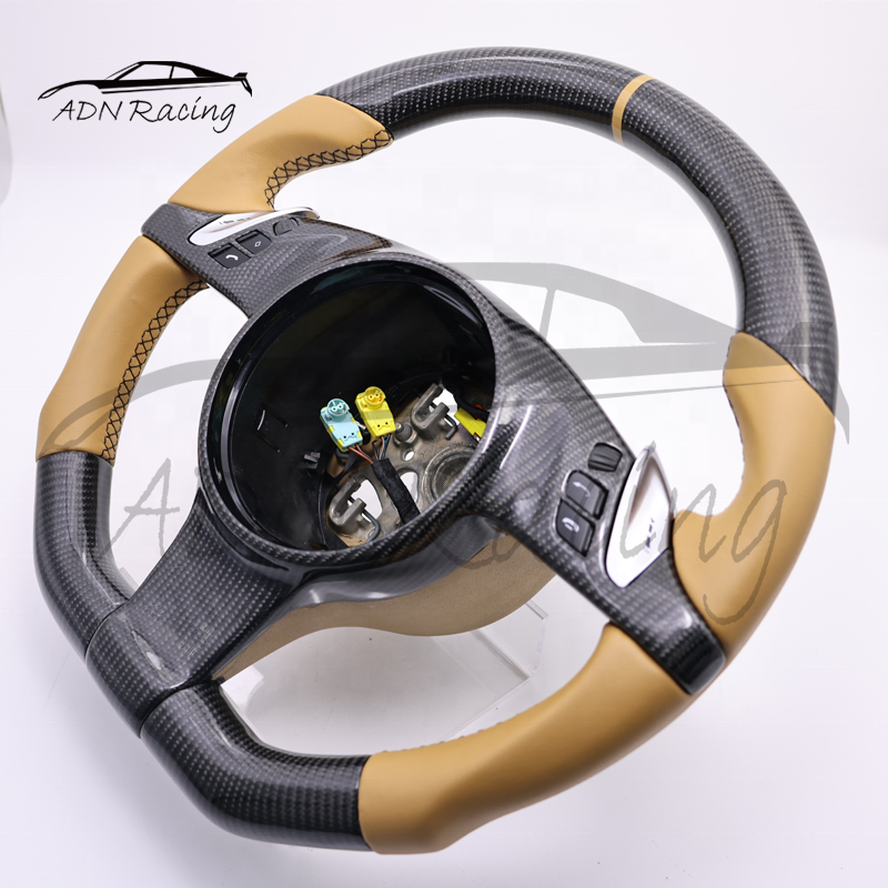 Carbon Fiber Car Steering Wheel For Porsche Cayenne Panamera 911 991 718 997