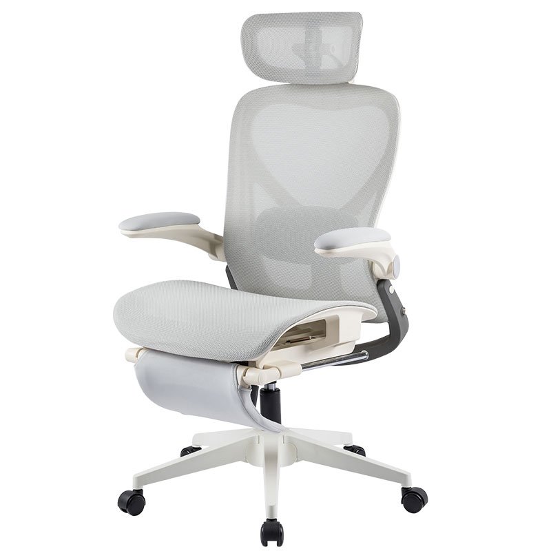 Luxury Computer Full Mesh Swivel Computer Executive Ergonomic Office Mesh Chair With Footrest