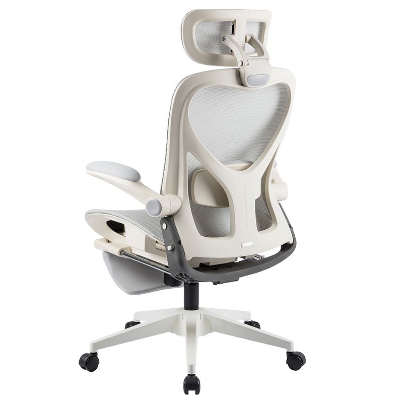 Luxury Computer Full Mesh Swivel Computer Executive Ergonomic Office Mesh Chair With Footrest