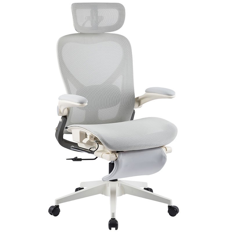 Luxury Computer Full Mesh Swivel Computer Executive Ergonomic Office Mesh Chair With Footrest