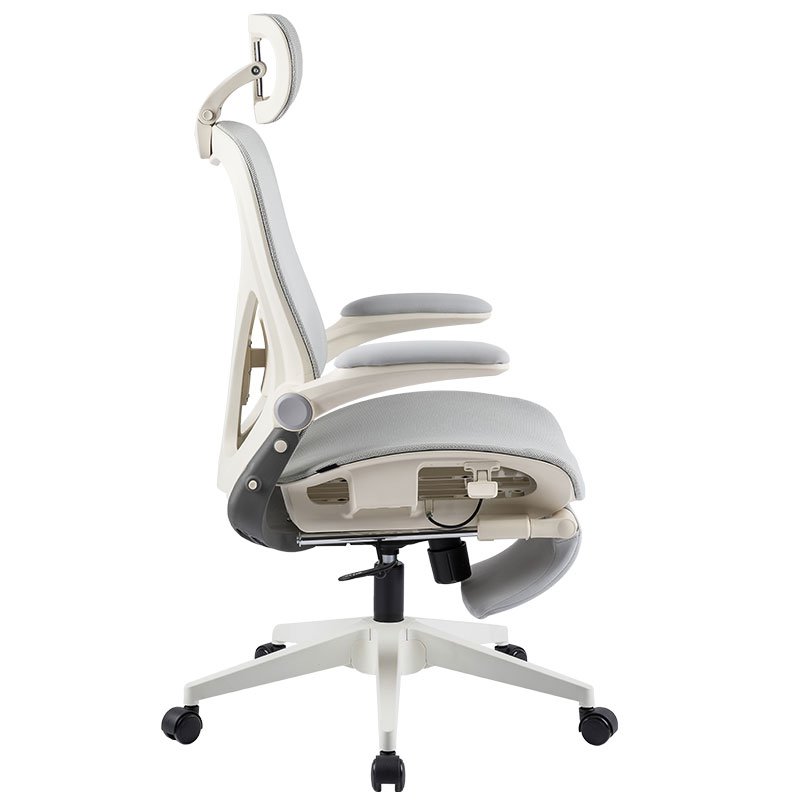 Luxury Computer Full Mesh Swivel Computer Executive Ergonomic Office Mesh Chair With Footrest