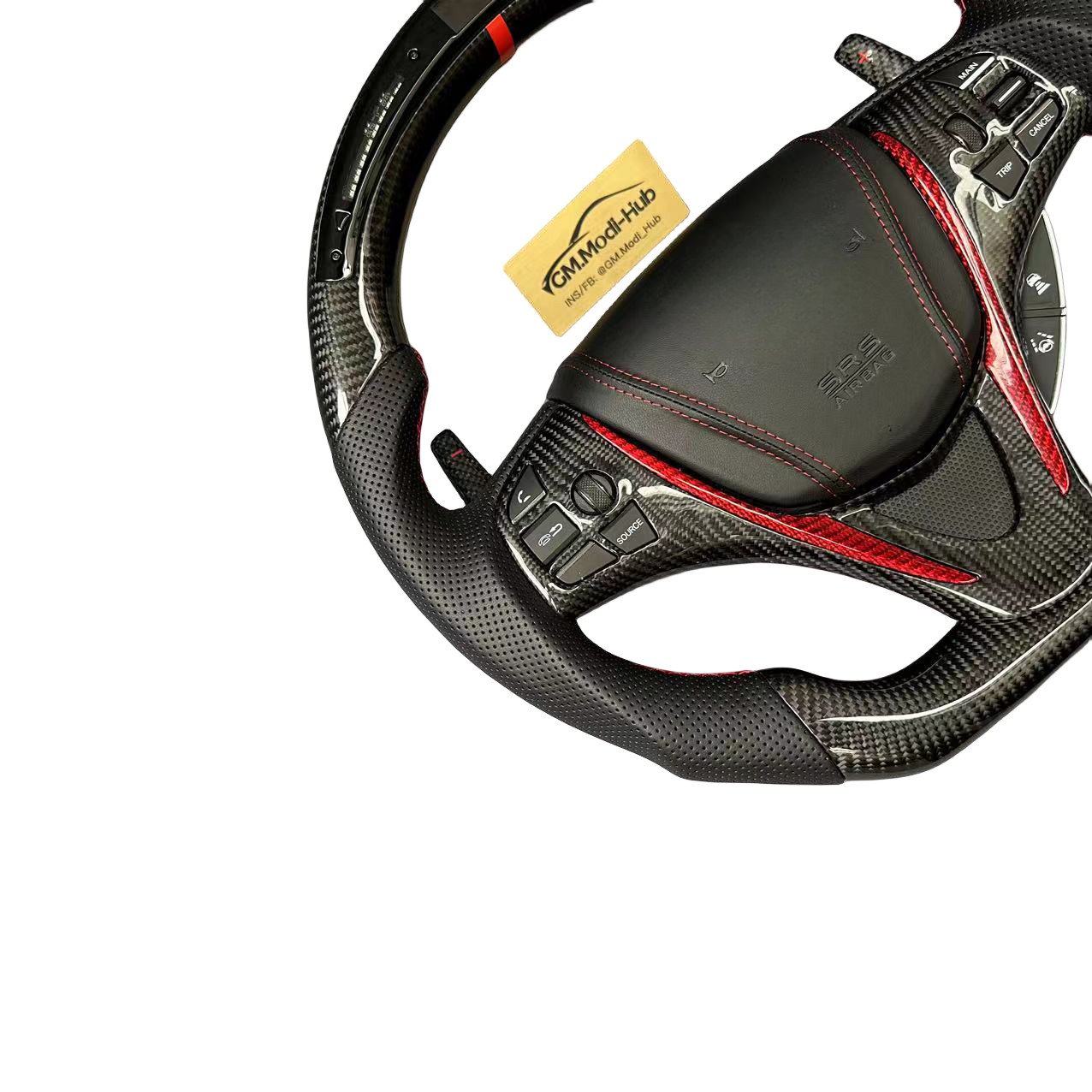 GM.Modi-Hub High Quality Carbon Fiber Car Steering Wheel For Acura 2015 -2020 TLX / 2014-2020 MDX