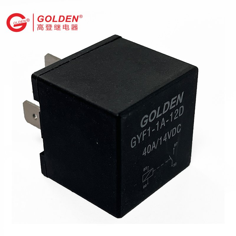 Golden Relay GYF1-1A-12D 40A 14VDC power relay 1.6W 1.8W auto relay for automotive