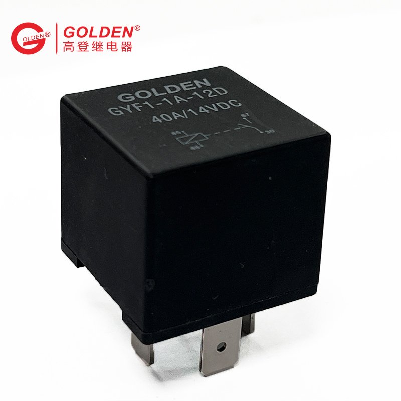 Golden Relay GYF1-1A-12D 40A 14VDC power relay 1.6W 1.8W auto relay for automotive