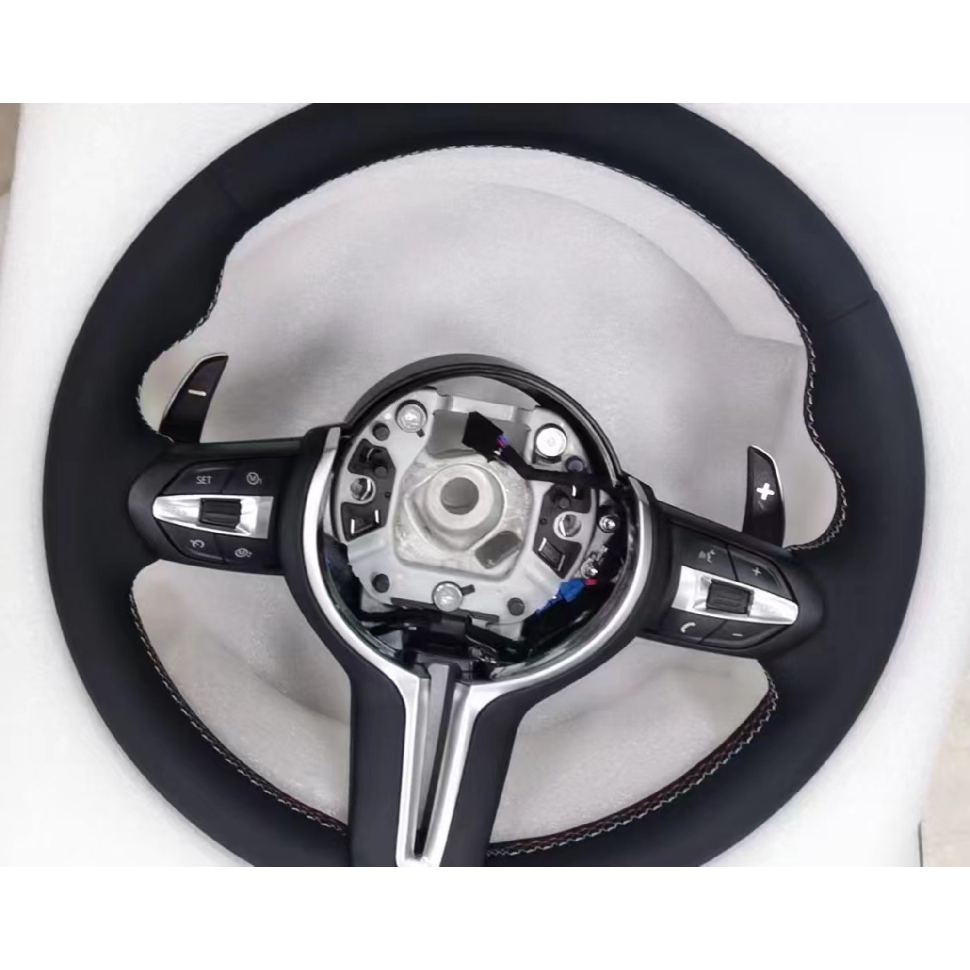 F30 Steering Wheel Leather F10 F32 F20 F07 F01 F02 F22 F87 F12 F06 F35 F80 F36 F18 F25 Factory Direct Sale For BMW M3 M5 Wheel