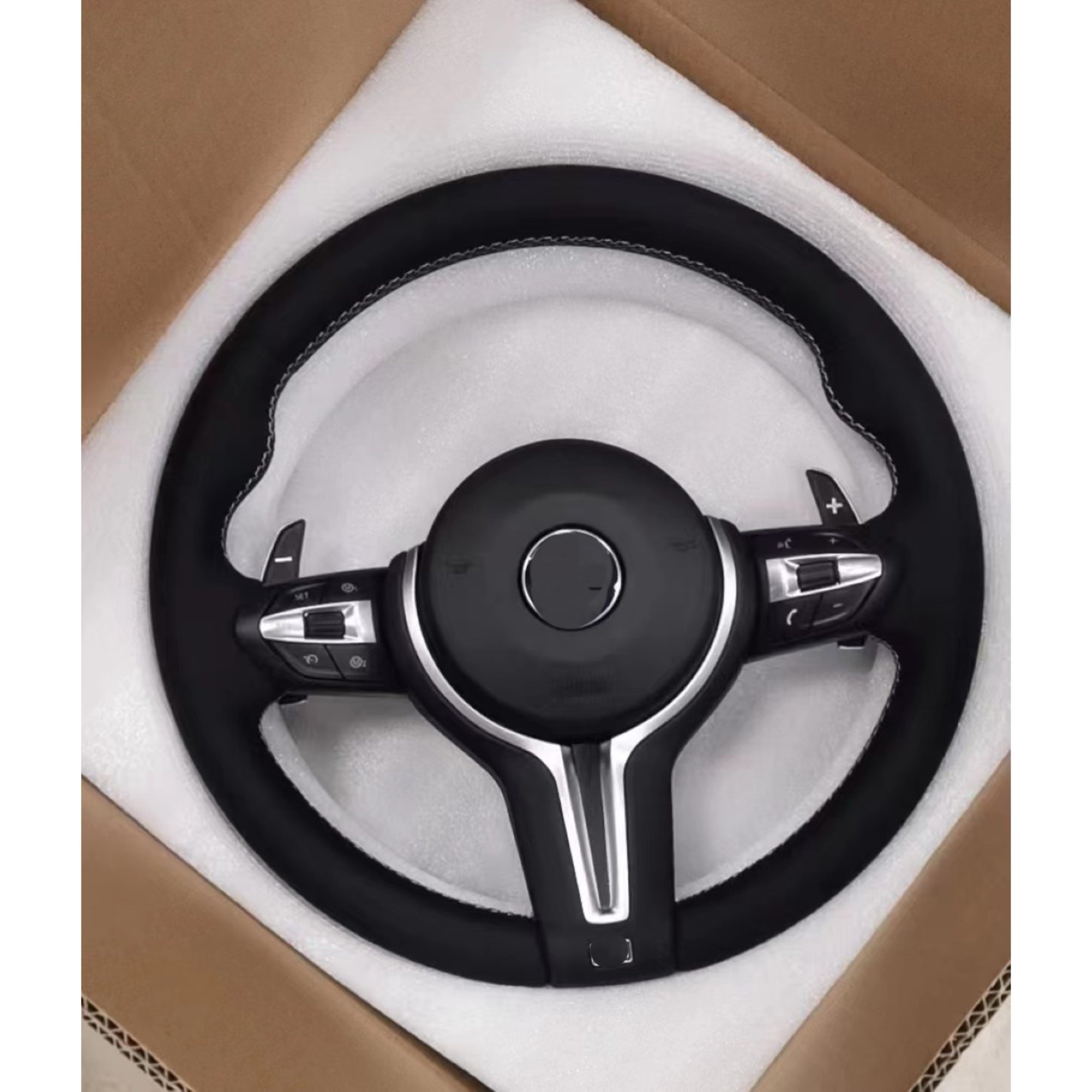 F30 Steering Wheel Leather F10 F32 F20 F07 F01 F02 F22 F87 F12 F06 F35 F80 F36 F18 F25 Factory Direct Sale For BMW M3 M5 Wheel