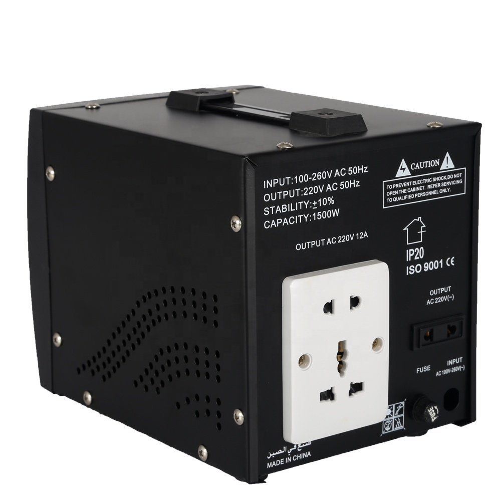 Power Supply Svc Single Phase 110v to 220v Electronics Automatic Voltage Stabilizers Regulator