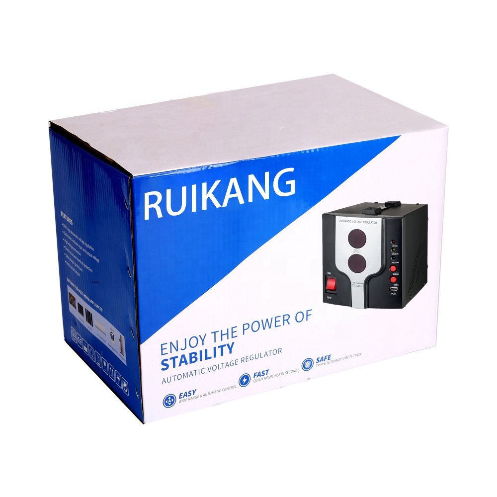 Power Supply Svc Single Phase 110v to 220v Electronics Automatic Voltage Stabilizers Regulator
