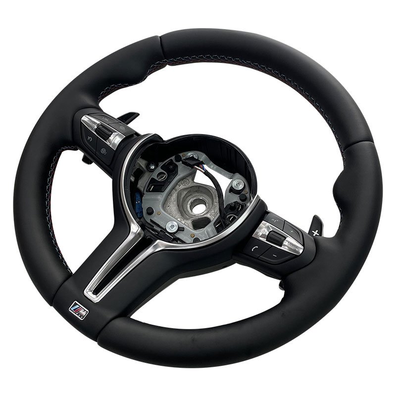 Custom Leather Auto Car Steering Wheel for BMW F01 F02 F03 F04 F06 F07 F10 F11 F12 F15 F16 F18 F20 F25 F26 F30 F32 E60 M3 M5 M6