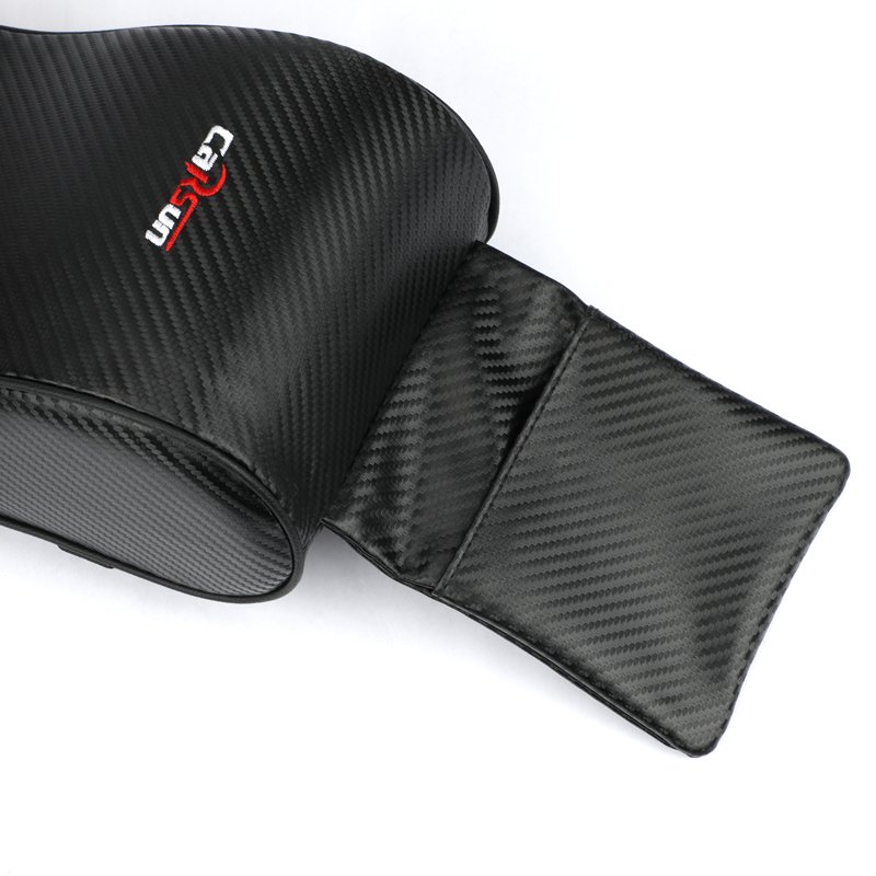 Car Armrest Box Mat PU Materials Pillow Soft Hand Rest Cushion Comfortable Car Armrest Box Pillow Car Interior Accessories