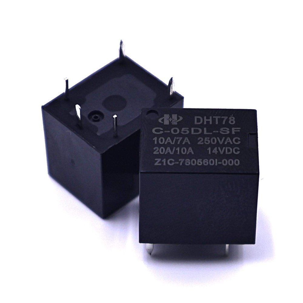 DHT78-A-24DL-SF PCB Power Relay 12V 30A for Automotive Relay Manufacturer 6V Auto Relays 24V 4 Pin 5 Pin 220v Ac
