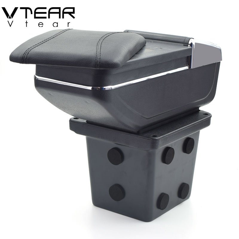 Vtear for Hyundai I30 Armrest Content Storage Box Interior Car-styling Arm Rest Center Console Decoration Accessories Parts