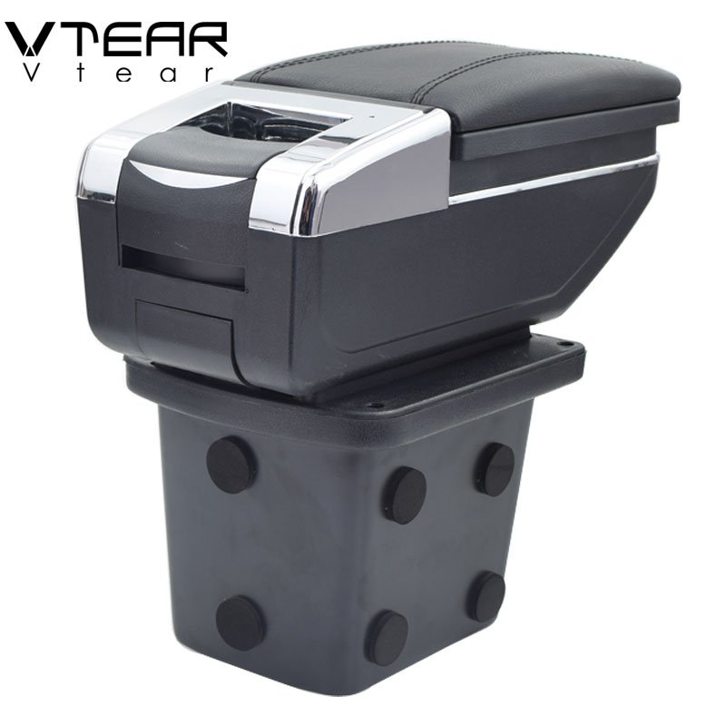 Vtear for Hyundai I30 Armrest Content Storage Box Interior Car-styling Arm Rest Center Console Decoration Accessories Parts