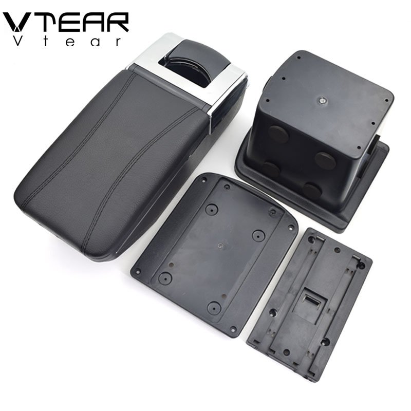 Vtear for Hyundai I30 Armrest Content Storage Box Interior Car-styling Arm Rest Center Console Decoration Accessories Parts