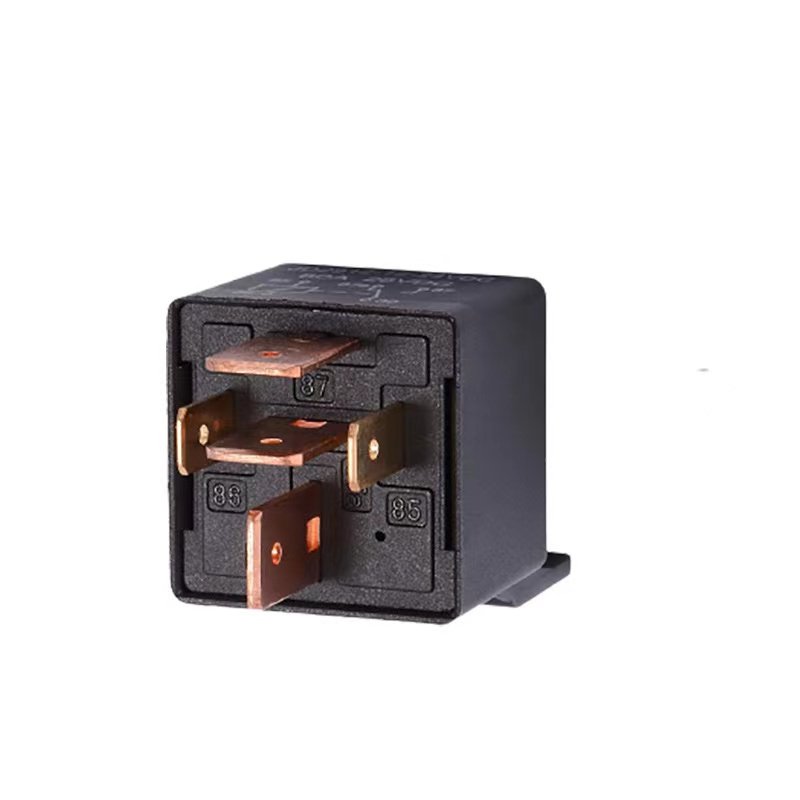 80A 12V Automotive Relay with Harness Truck Motor Heavy Duty 5Pin Socket SPDT for Car Boat Outboard Motor