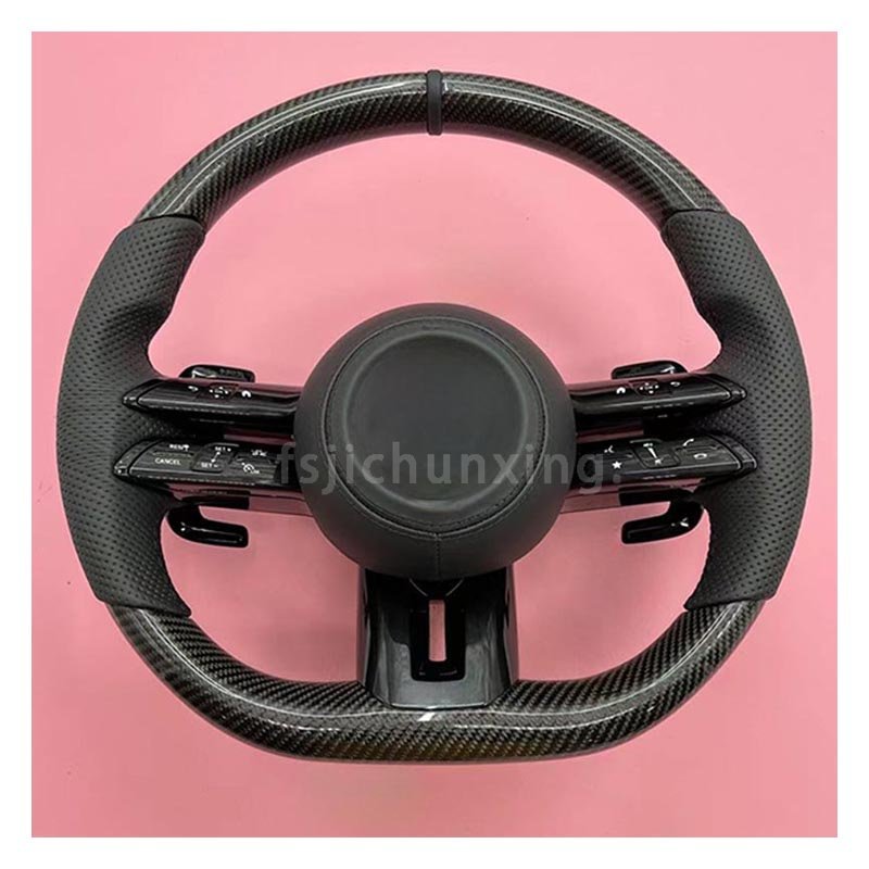 Car Interior Accessories Carbon Fibre Steering Wheel for Mercedes-Benz G-Class G500 G350 G550 G63