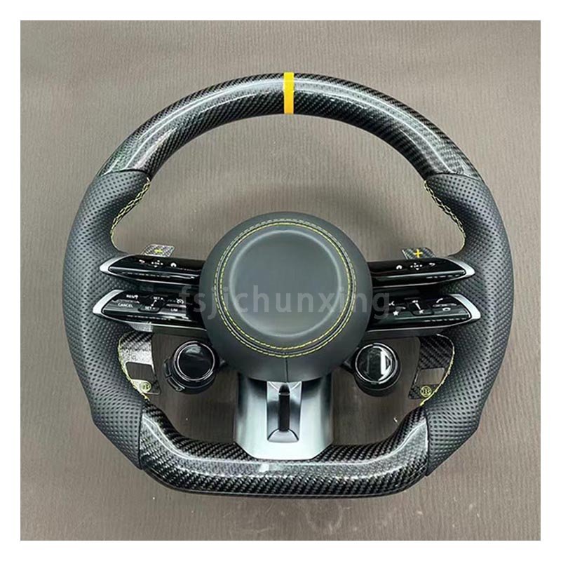 Car Interior Accessories Carbon Fibre Steering Wheel for Mercedes-Benz G-Class G500 G350 G550 G63