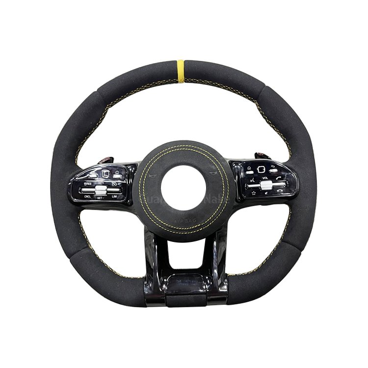 Car Steering Wheel New Upgrade for Mercedes-Benz W176 A180 A200 B180 B200 Carbon Fiber Car Accessories