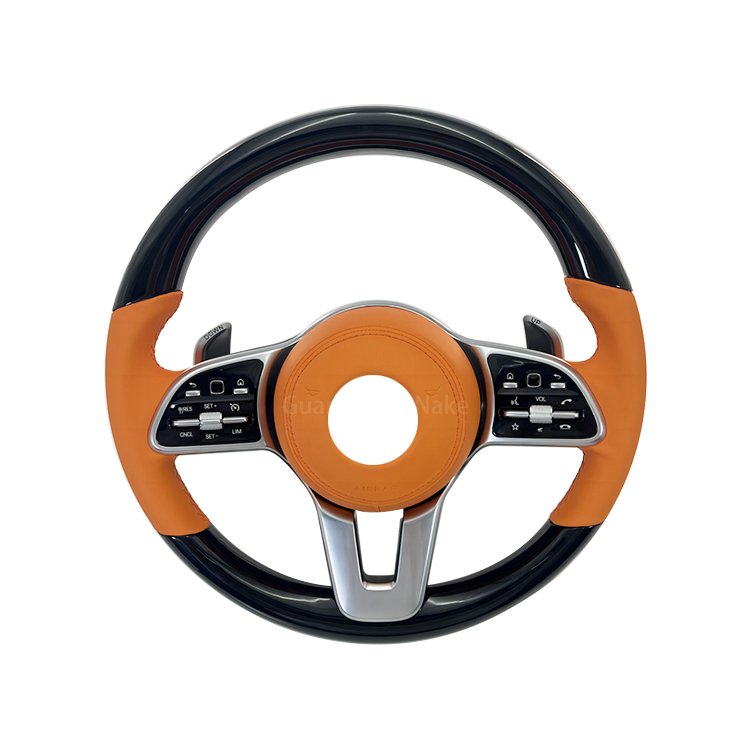 Car Steering Wheel New Upgrade for Mercedes-Benz W176 A180 A200 B180 B200 Carbon Fiber Car Accessories
