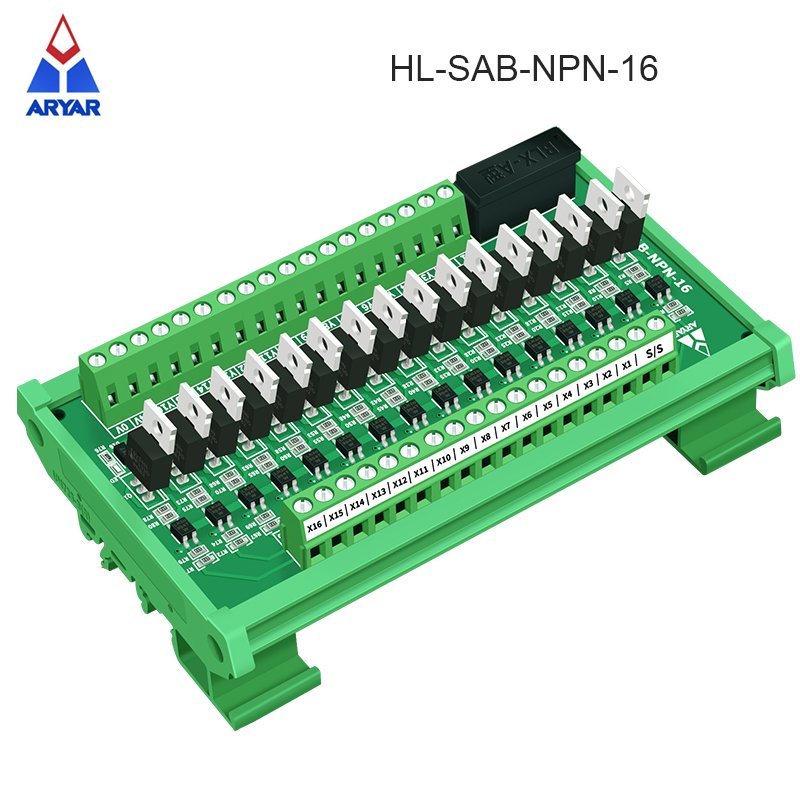 16 Channel Single Chip Microcomputer PLC Signal Amplifier Board Input and Output NPN/PNP Input Photocoupler Isolation