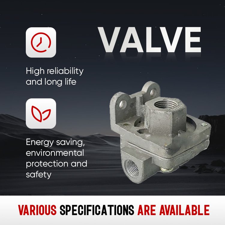 American Freightliner Trailer Truck Relay Valve 229844 for Truck 9730110040 9735000000 Truck Quick Release Valve