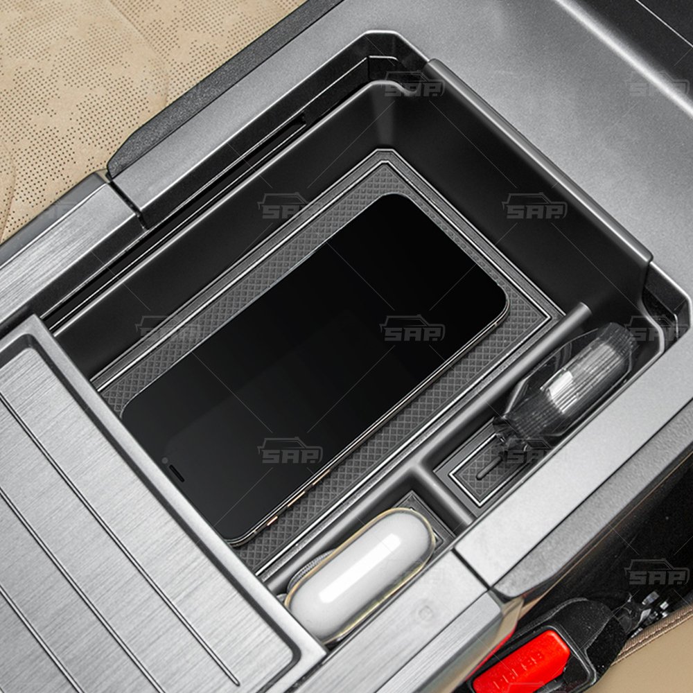 Shamo Auto Parts Center Console Organizer ARMREST STORAGE BOX for Jetoure T2 Interior Accessories Kit