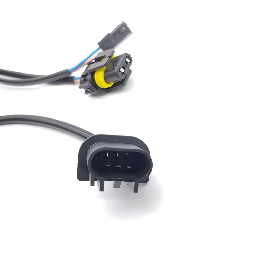 HID Xenon Headlight Bulb Decoder Car H13 High Low Hi/lo Bulbs Connecting Wire Harness H13 Bi-xenon Headlamps Relay