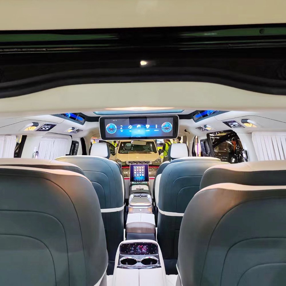 Best Price Business Car General Aviation Seat With Armrest Console Tray Table for Mercedes GLS GLE-Class