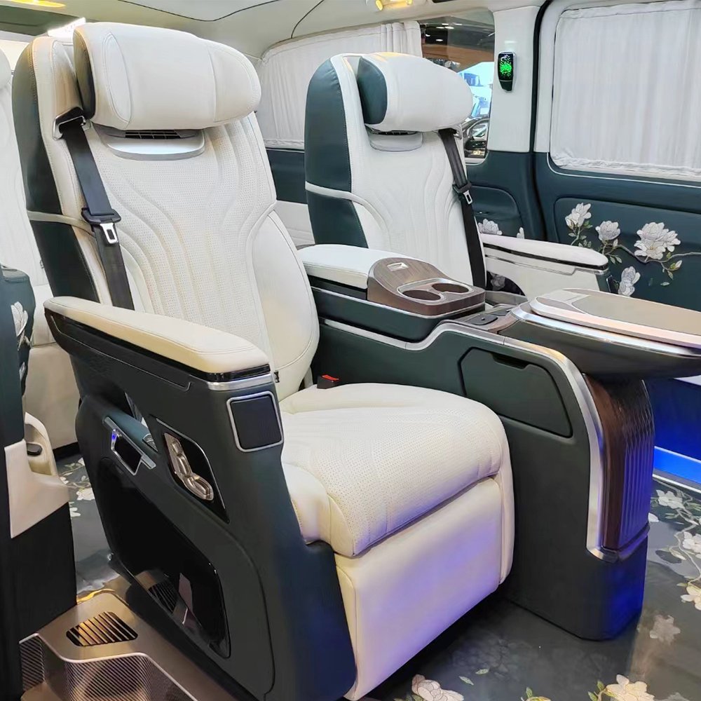 Best Price Business Car General Aviation Seat With Armrest Console Tray Table for Mercedes GLS GLE-Class