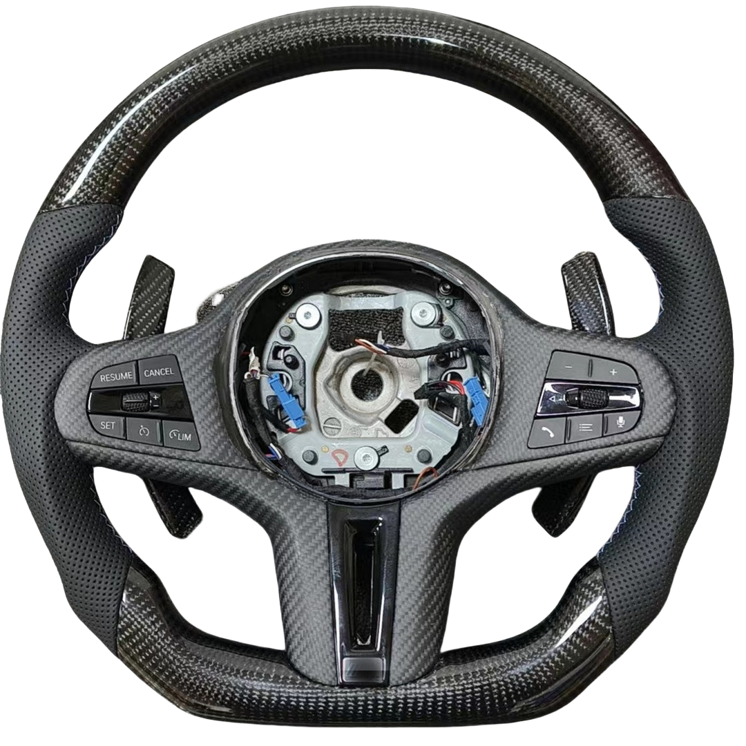 Professional custom carbon fiber steering wheel for BMW G20 carbon steering wheel F30 F10 G30 G38 G12 G05 upgraded sports model