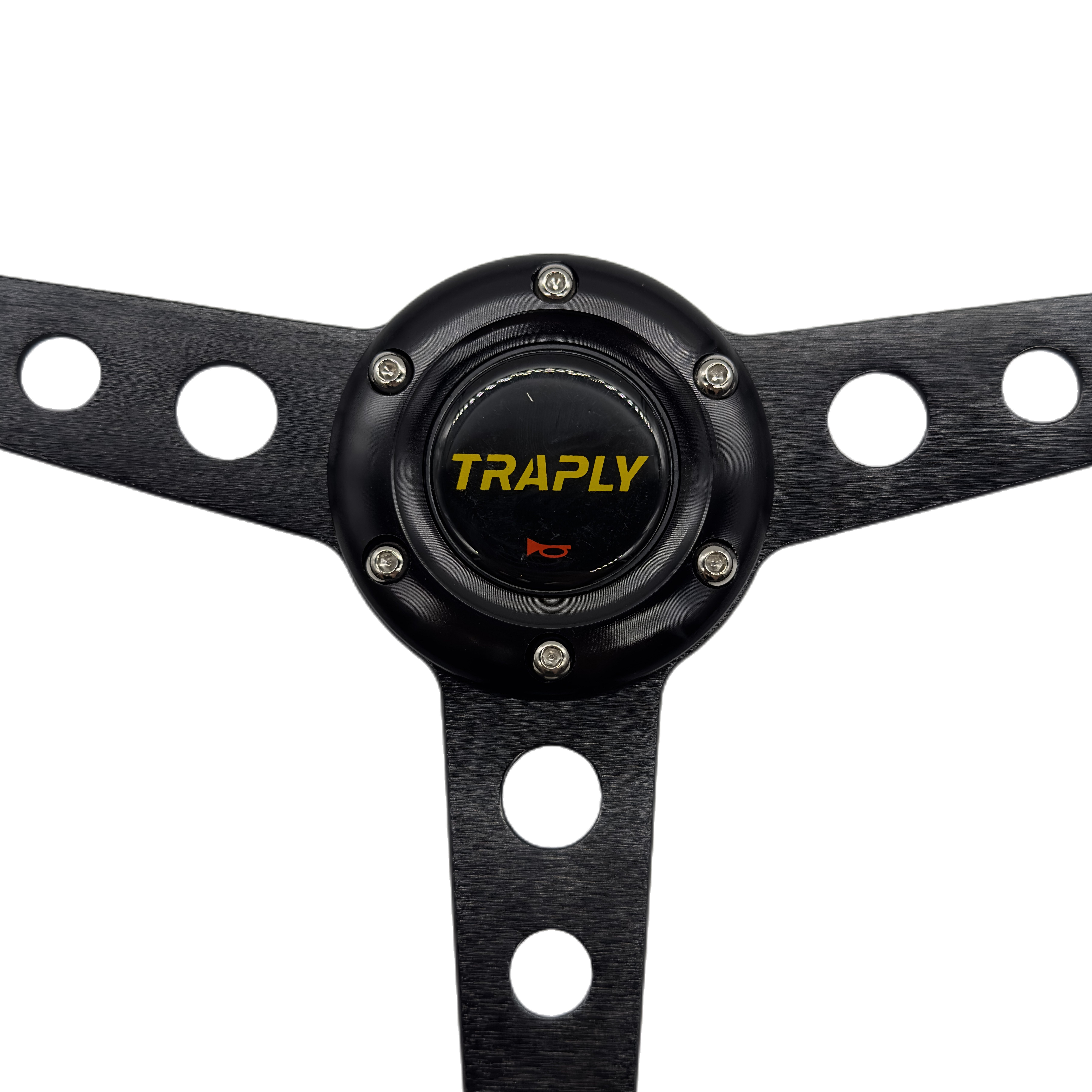 14inch 350mm aluminum steering wheel Leather Car Modification Steering Wheel