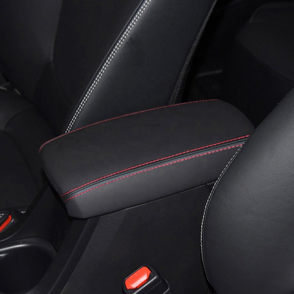Car Armrest Console Cover Cushion With PU Leather for Toyota Corolla 14-18,19-24 Car Accessories Interior Decoration