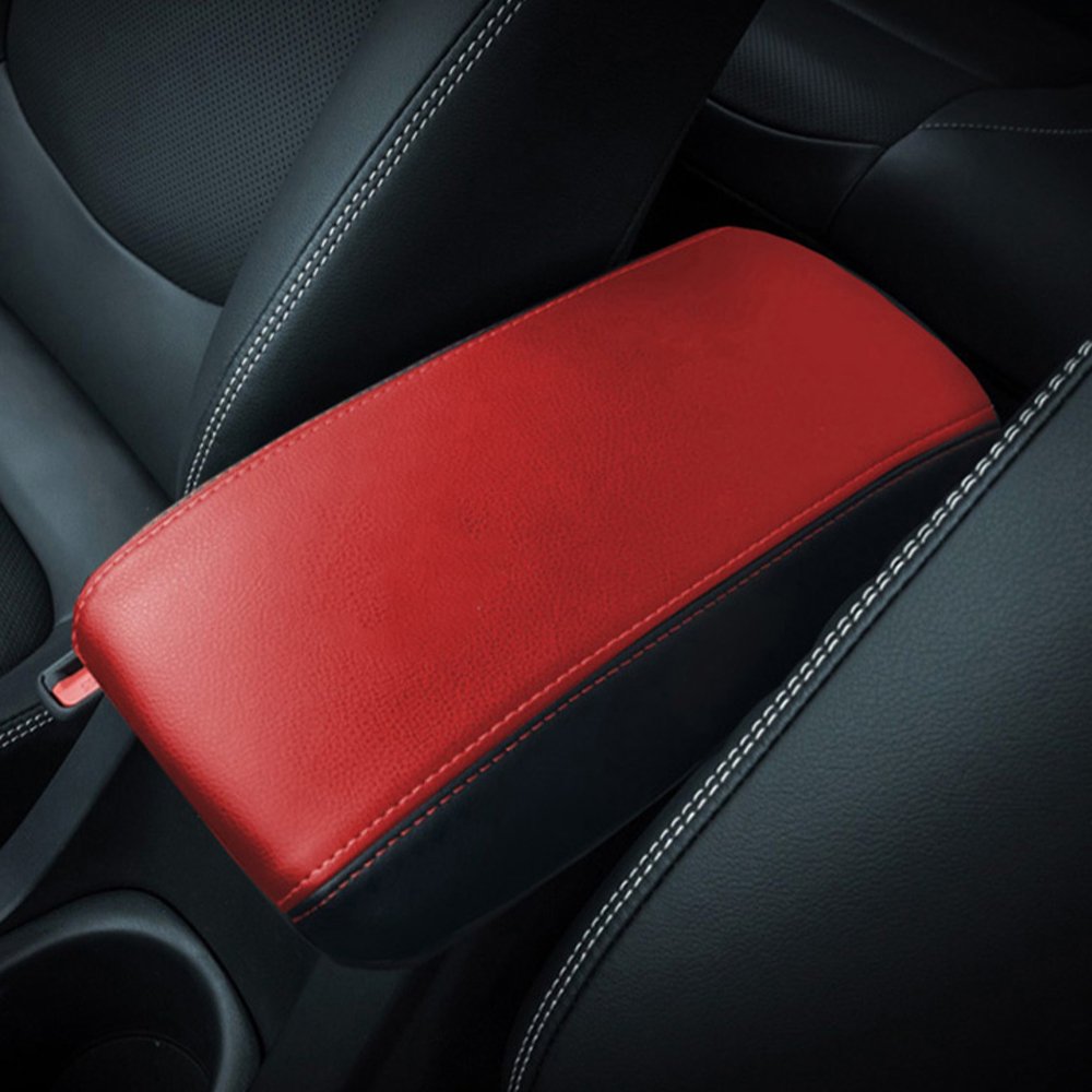 Car Armrest Console Cover Cushion With PU Leather for Toyota Corolla 14-18,19-24 Car Accessories Interior Decoration