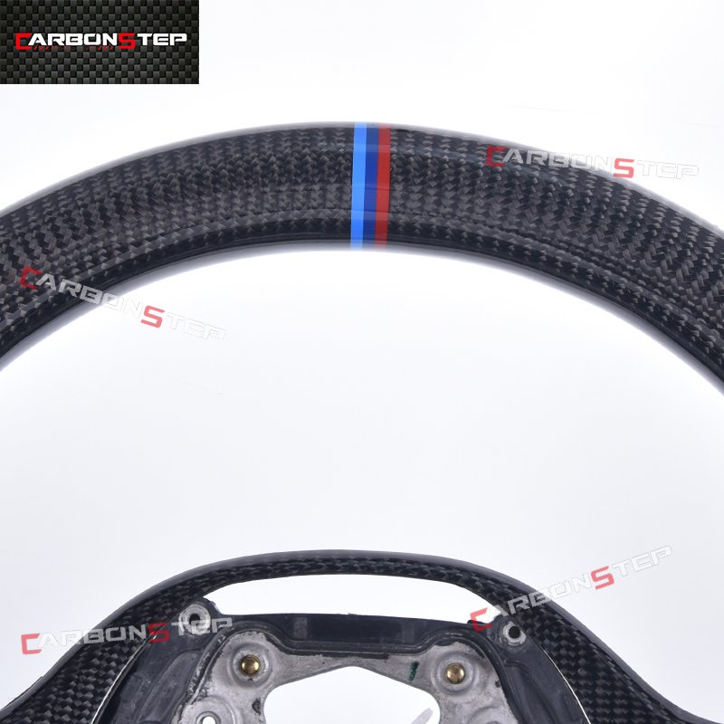 Carbon Fiber Suede Leather Car Steering Wheel For Bmw G20 G28 G30 G38 G32