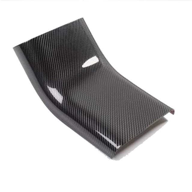 Matte Carbon Fiber for Tesla Model 3 Interior Armrests Box Rear Seat Anti-Kick Kickproof Protection Cover for Model Y