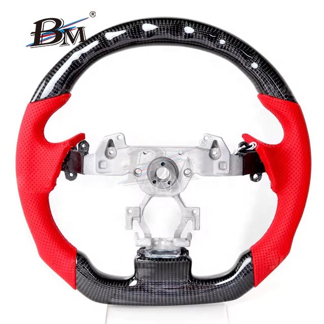 Black Carbon Fiber LED Display Custom Steering Wheels For NiSSAN INFINITI G37 Series 2008 2009 2010 2011 2012 2013 2014 2015
