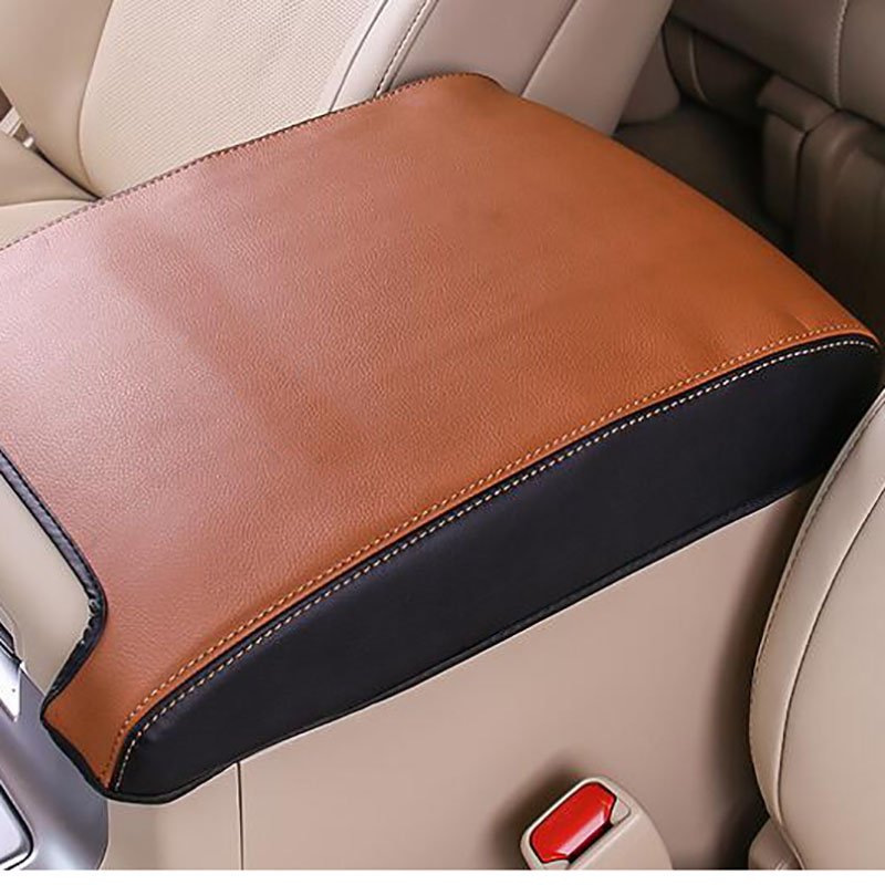 Car Accessories for Toyota Land Cruiser Central Armrest Box Leather Protective Cover