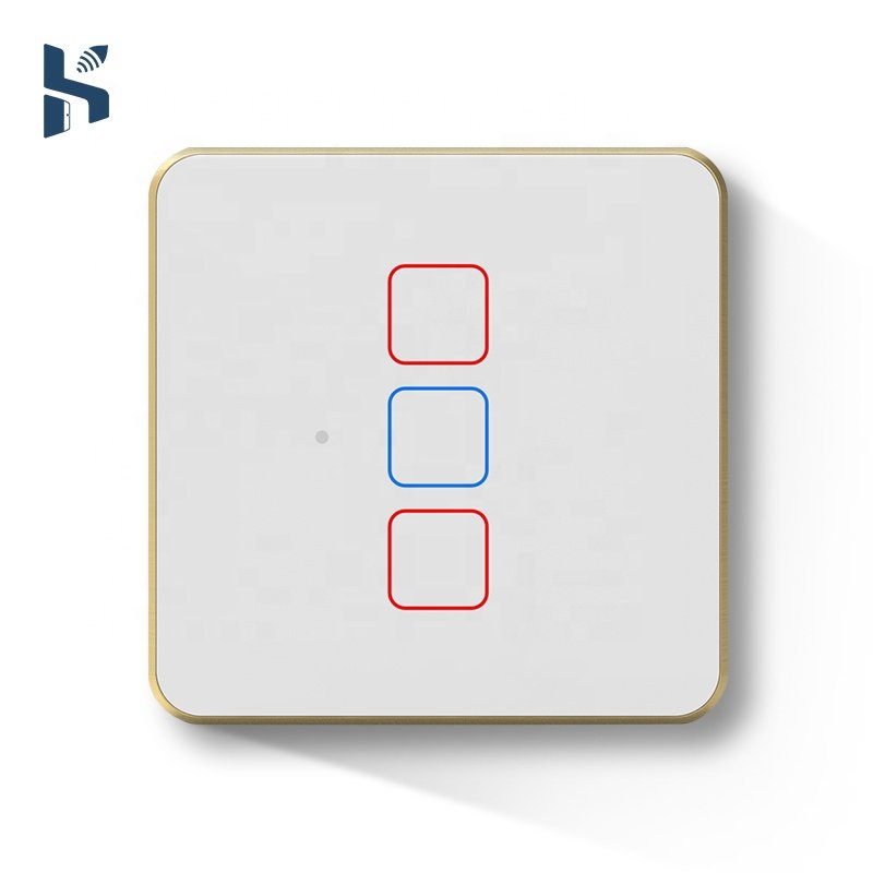 Smart WIFI Wall Switch 2M Glass Touch Panel APP Remote Control Timer Switch India Standard 30A Max. Current 240V Max. Voltage