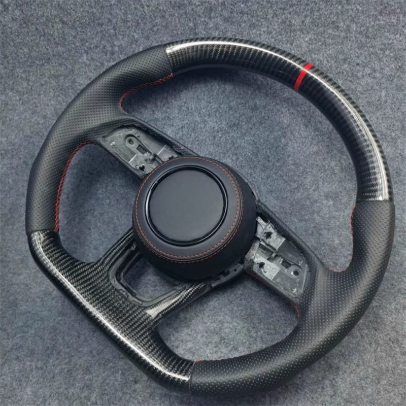 Customization Carbon Fiber Leather Steering Wheel Assembly Auto Interior Accessories For Audi A4 A5 A6 A7 A8 Q5 Q7 R8