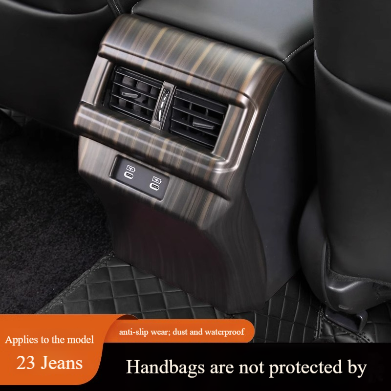 2018 2019 2021 2022 Honda10.5th and 10th Accord Armrest Box air Outlet Interior Carbon Fiber Decorative Accessories