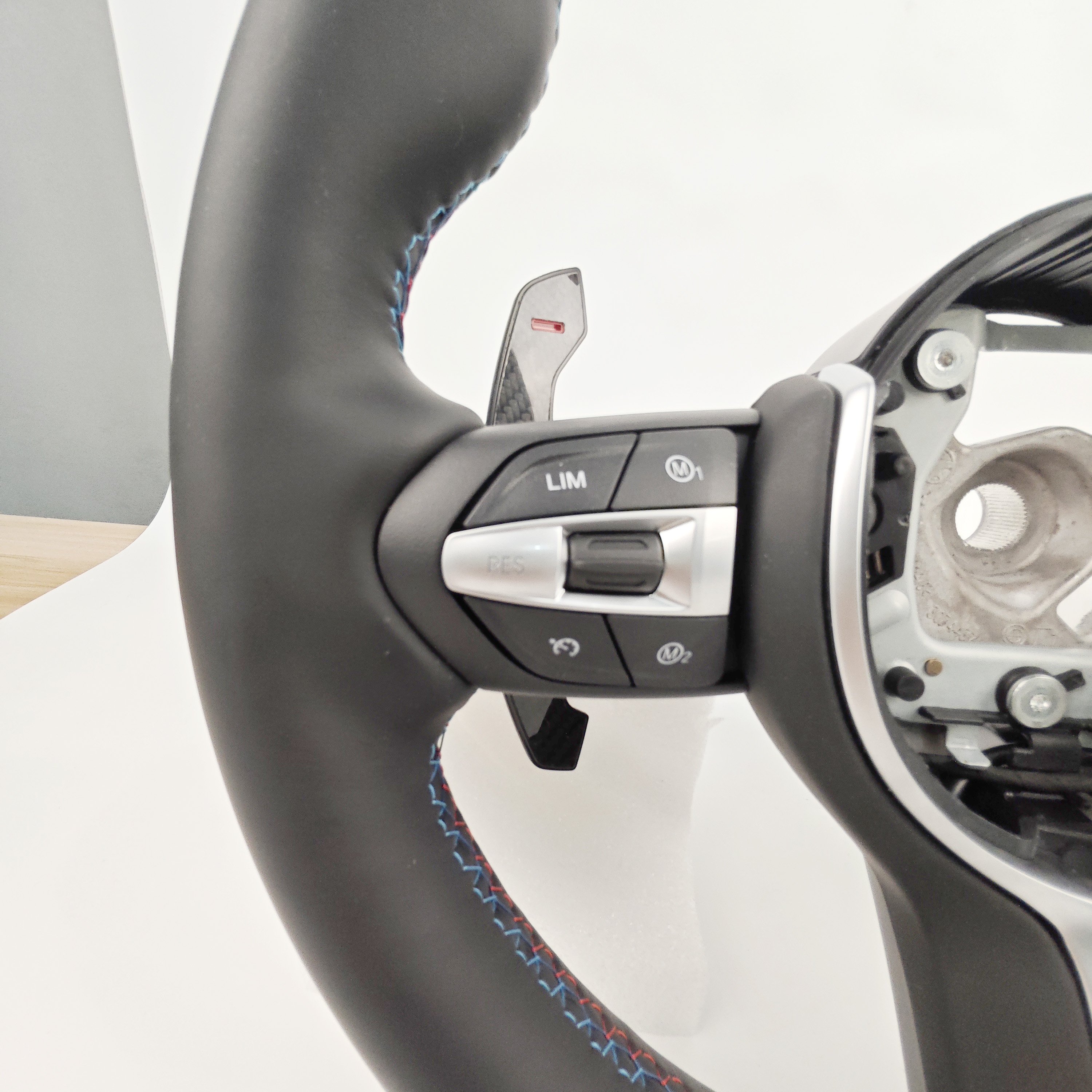 Hot sale 100% Full Leather Steering Wheel For BMW M series M3 M4 F series F46 F48 F49 F52 X1 X2 X3 X4 X5 GT