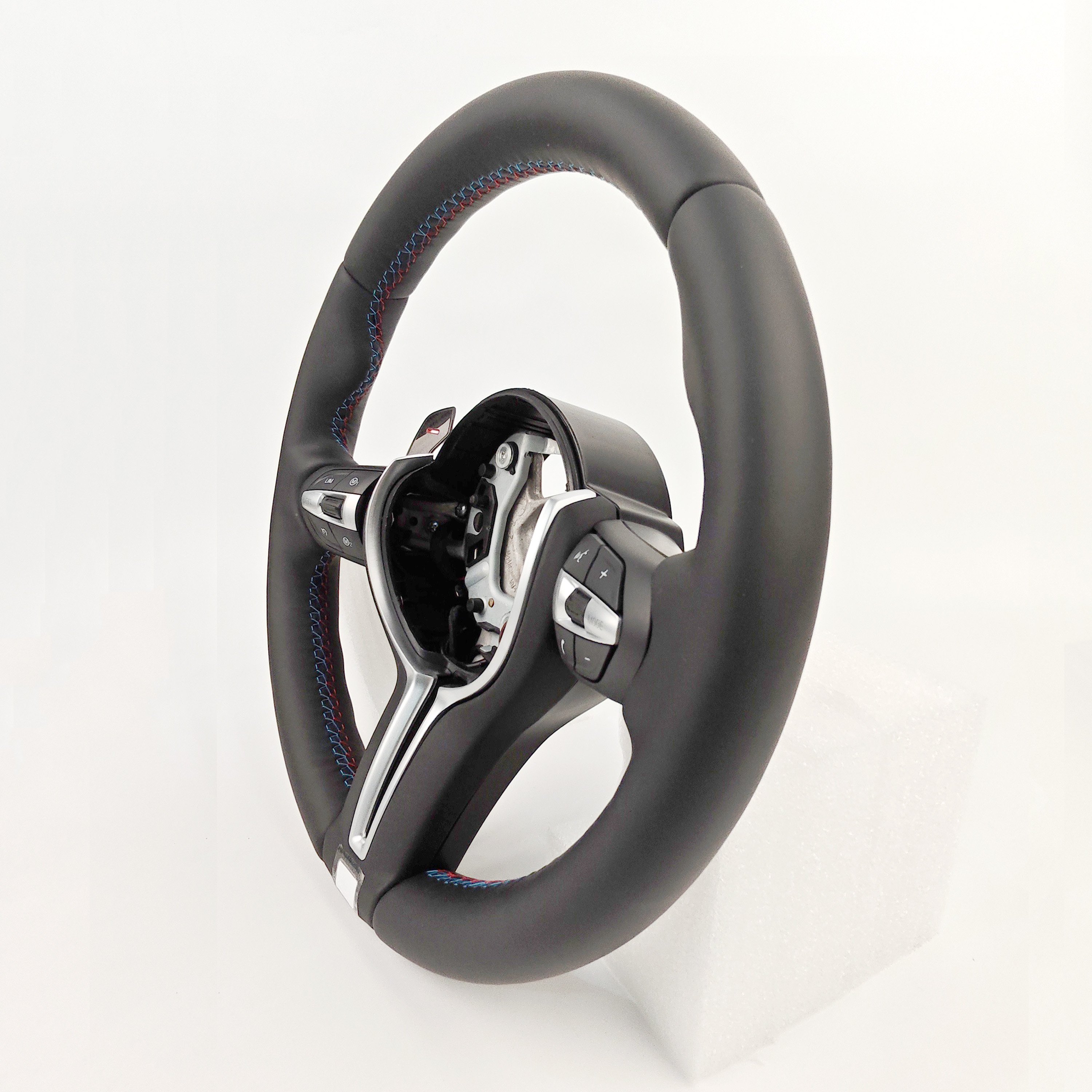 Hot sale 100% Full Leather Steering Wheel For BMW M series M3 M4 F series F46 F48 F49 F52 X1 X2 X3 X4 X5 GT