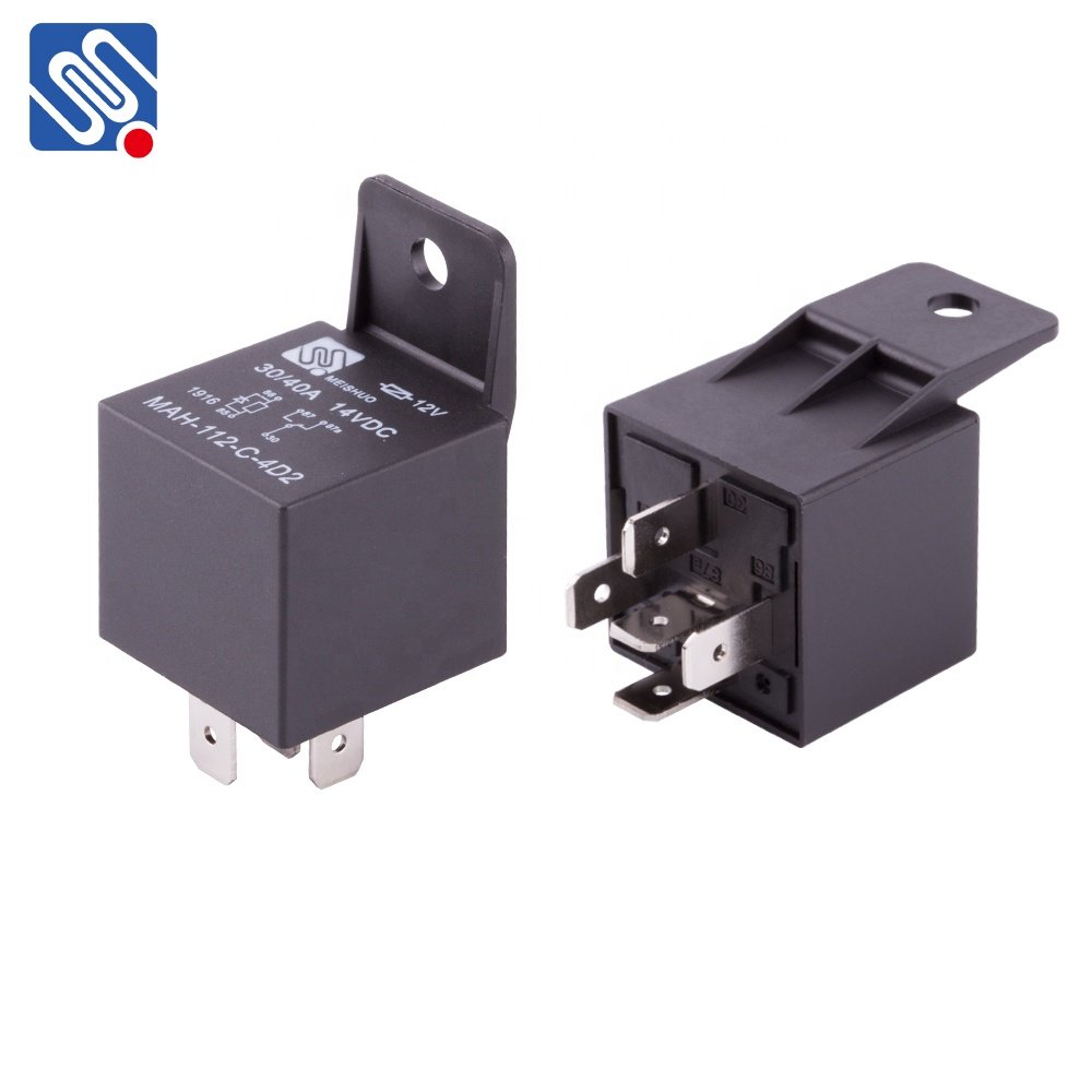 MEISHUO MAH-112-C-4D2 40a 12v Automotive Rele Universal Auto Relay With Parallel Diode Manufacturer
