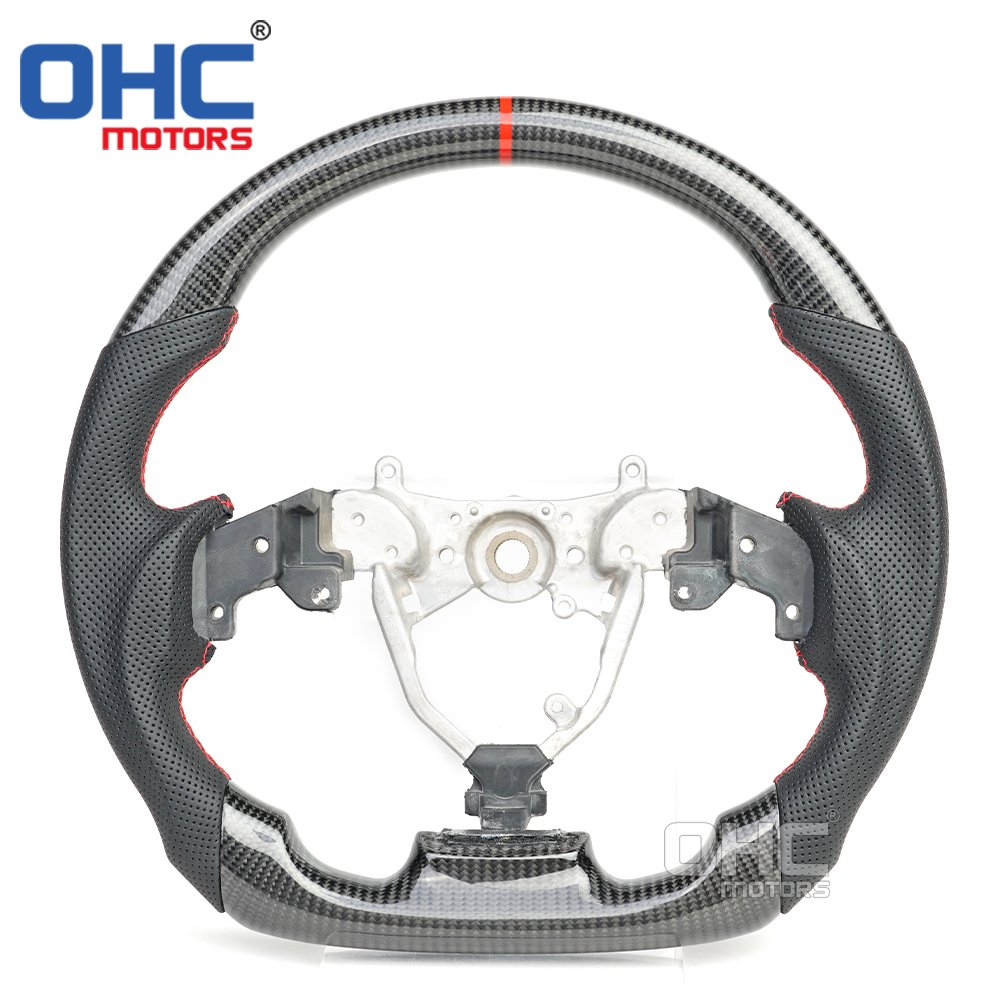 OHC Motors 100% REAL Carbon Fiber Steering Wheel for Lexus IS F IS250 2009 to 2013 steering wheels
