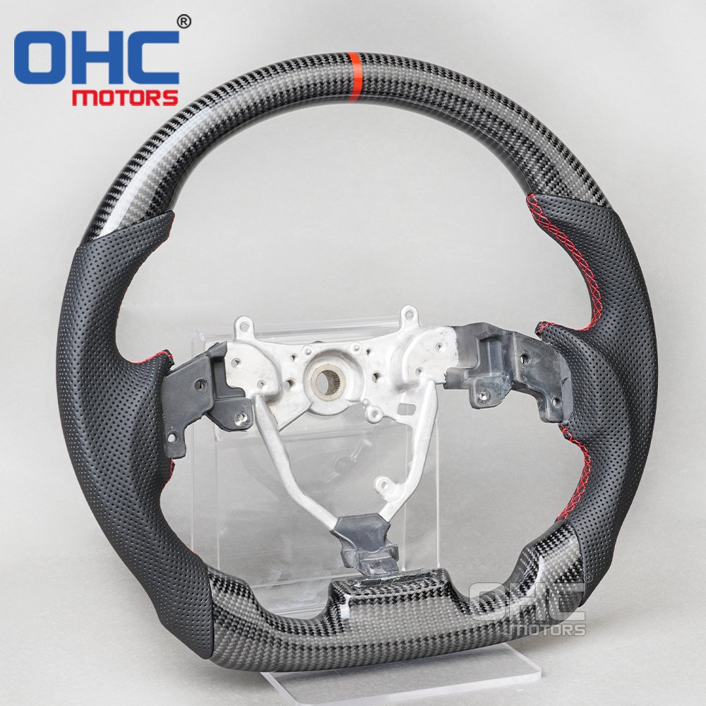OHC Motors 100% REAL Carbon Fiber Steering Wheel for Lexus IS F IS250 2009 to 2013 steering wheels