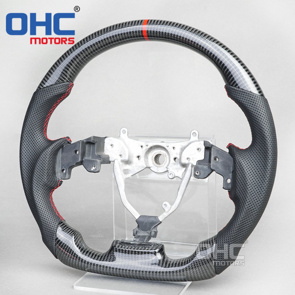 OHC Motors 100% REAL Carbon Fiber Steering Wheel for Lexus IS F IS250 2009 to 2013 steering wheels