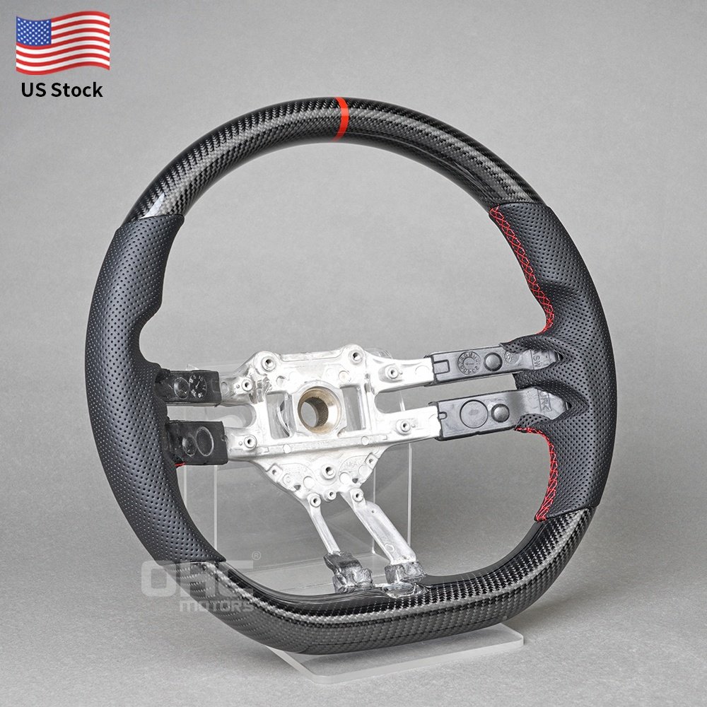 USA Warehouse In Stock Carbon Fiber Steering Wheel For Mercedes Benz Amg A C S G E Class Cla W222 W177 W205 W463 Steering Wheel