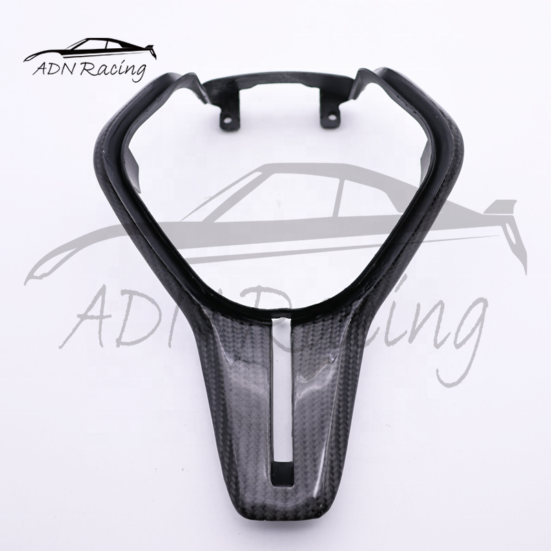 Carbon Fiber Steering Wheel Button Trim Cover For INFINITI Q50 Q60 2017+